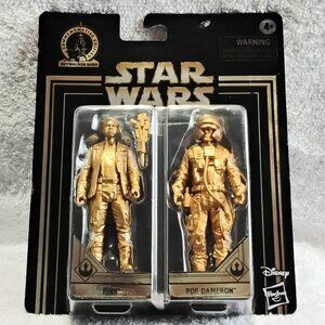 BNIP 2/$45 2019 Star Wars Comm Edition The Force Awakens 2015 Finn/Poe Figures!!